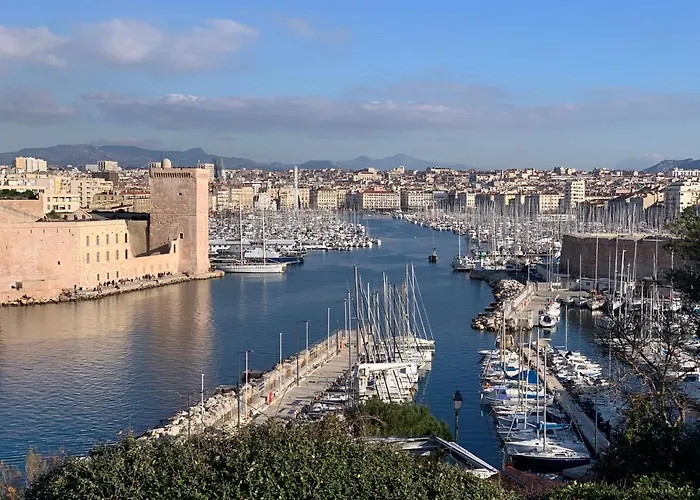 Marseille 6Eme Vauban Elegant T3 6 Couchages 2 Chambres